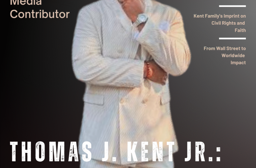 Thomas J. Kent Jr. of Kent Global LLC and The Kent Family Office: Merging Legacy, Financial Expertise, and Vision for a Better Tomorrow